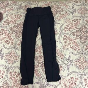 Size 2 Navy Lululemon Leggings
